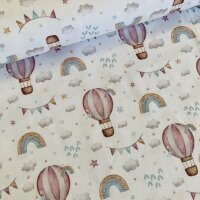 Heißluftballons Jersey weiß