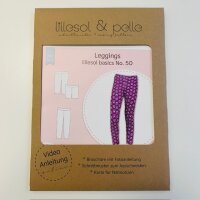 Papierschnittmuster lillesol basics No. 50 Leggings
