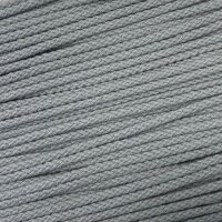 Flechtkordel 6mm grau