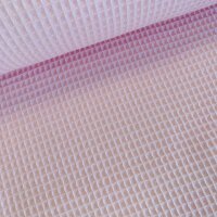 Waffel Pique uni hellrosa