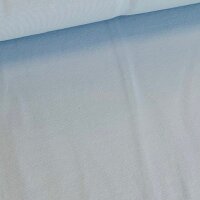 Baumwolljersey uni babyblau