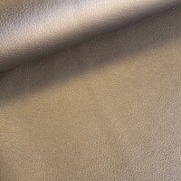 Kunstleder Metallic bronze