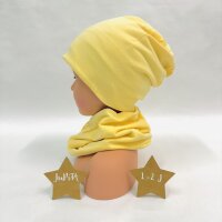 Beanie & Loop graphische Blätter