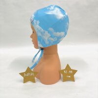 Bindemütze Wolkenhimmel