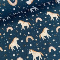 Pferde Kuschelsweat dunkelblau