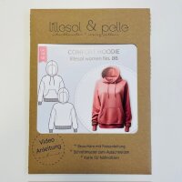 Papierschnittmuster lillesol women No. 86 Comfort Hoodie
