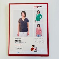 Papierschnittmuster pattydoo Damen Wickelshirt Jessy