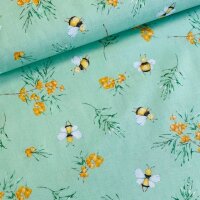 Bienen Baumwolle mint