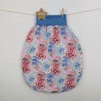 Sommer-Strampelsack Blumen