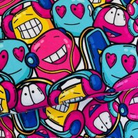 Cartoon French Terry angeraut