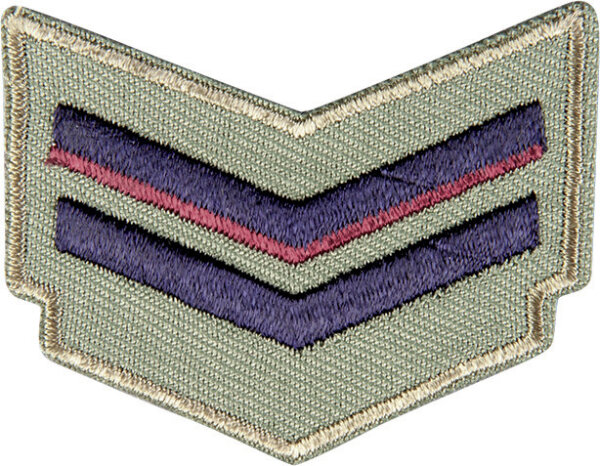 Applikation Military Zeichen grün/rot