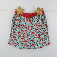 Sommer-Shorts Erdbeeren