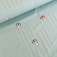 Bären mit Fallschirm Jersey eisblau