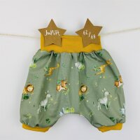 Pumphose kurz Wildlife grün