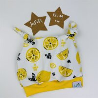 Knotenmütze Zitronen