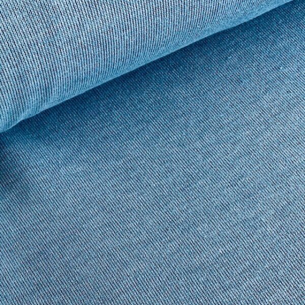 Strick Jersey rauchblau