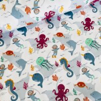 Schwimmer Jersey weiß