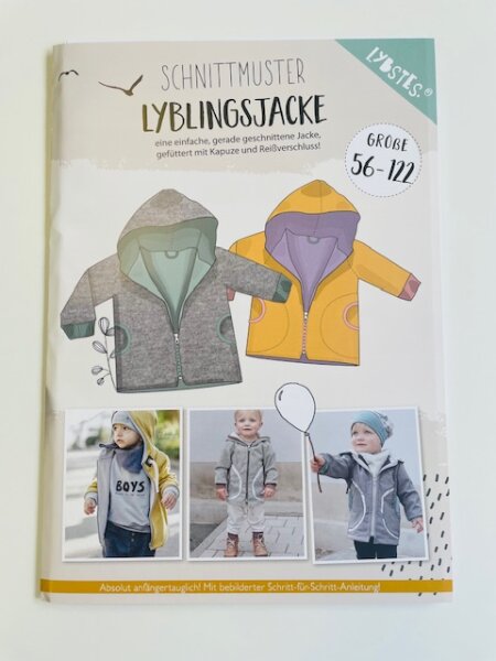 Papierschnittmuster Lybstes Lyblingsjacke klein