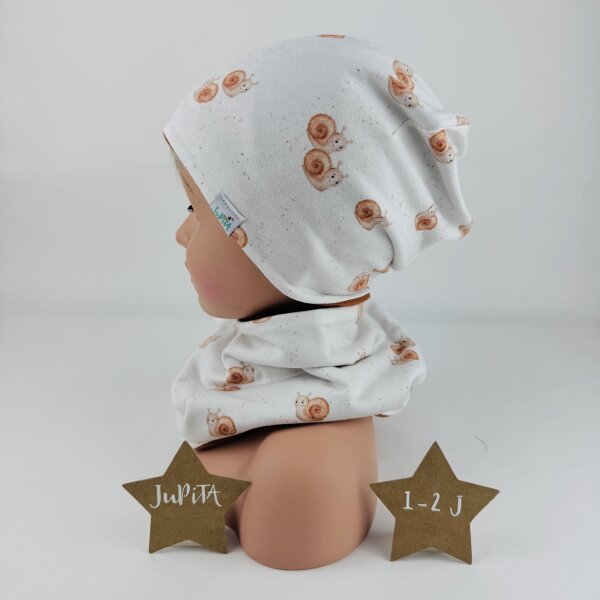 Beanie & Loop Schnecken