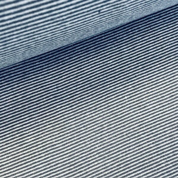 Ringelbündchen hellgrau/dunkelgrau