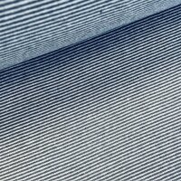 Ringelbündchen hellgrau/dunkelgrau