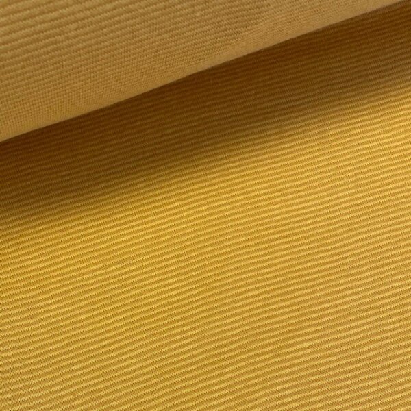 Ringelbündchen senfgelb/gelb