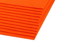 Bastelfilz 1,5-2mm 20x30cm orange