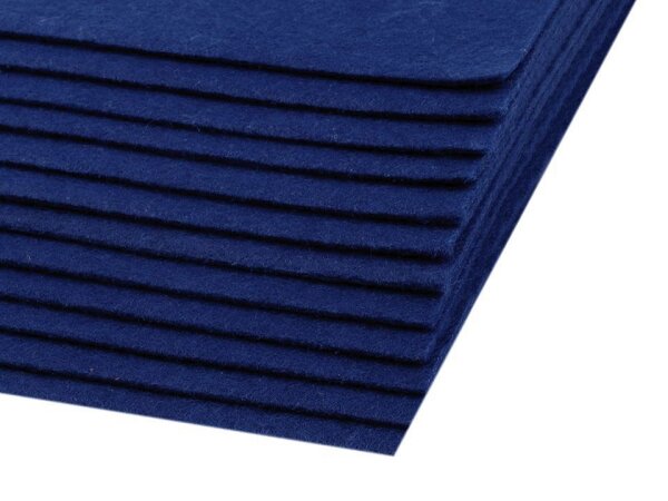Bastelfilz 1,5-2mm 20x30cm dunkelblau