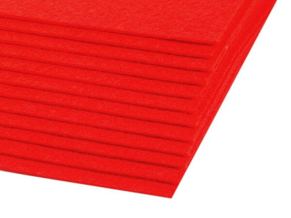 Bastelfilz 1,5-2mm 20x30cm rot