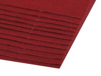 Bastelfilz 1,5-2mm 20x30cm bordeaux