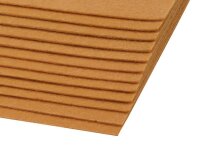 Bastelfilz 1,5-2mm 20x30cm hellbraun