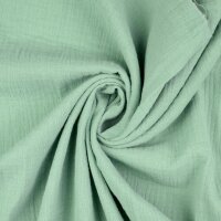 Musselin/Double Gauze uni lindgrün