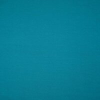 Baumwolljersey uni petrol