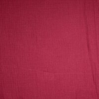 Musselin/Double Gauze uni beere