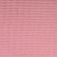 Waffel Pique uni altrosa